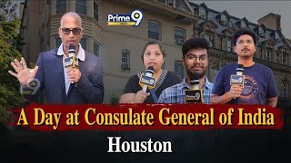 A Day at Consulate General of India Houston  Prime9 News [upl. by Skurnik]