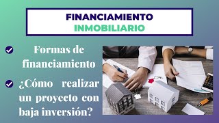 Financiamiento inmobiliario [upl. by Arni]