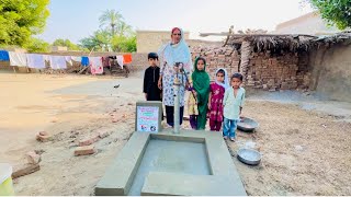 Alhamdulillah installed water pumps in five very poor houses💦🤲💗 [upl. by Taimi]