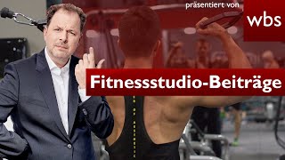 JETZT FitnessstudioBeiträge zurückfordern So bekommst du dein Geld wegen CoronaLockdown zurück [upl. by Ahsinod411]