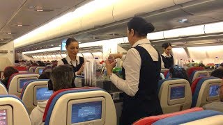 Turkish Airlines Airbus A330200 Economy Class Flight Istanbul to Amsterdam [upl. by Erminie]