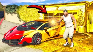 TODO lo que TOCO se TRANSFORMA en ORO en GTA 5 [upl. by Assyral]