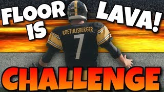 EXTREME THE FLOOR IS LAVA CHALLENGE Madden 18 MUT Draft [upl. by Nemraciram472]