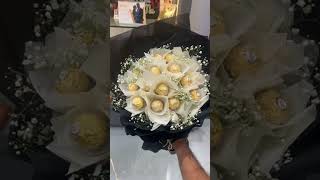 Ferrero rocher bouquet smallbusiness support viral gift gifts [upl. by Berstine]