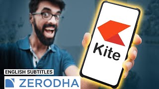 How to 🟢BUY 🔴SELL SHARES on Zerodha Demat ac KITE APP Live Demo [upl. by Chu]