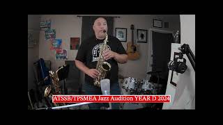 ATSSBTPSMEA 2024 Jazz Audition 2024 [upl. by Aisatsana717]