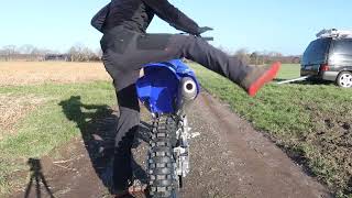 Yamaha YZ250F RAW FIRST RIDE [upl. by Burdett]