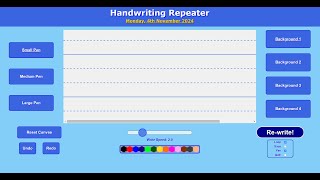 Handwriting Repeater Tool [upl. by Nayarb]