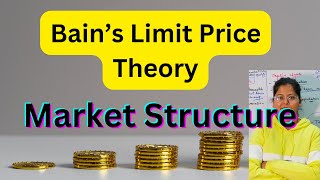 Bains Limit Price Theory  Market Structure  Microeconomics  Deepti Mahajan [upl. by Mastat]