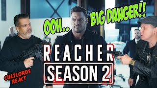 Reacher Season 2 Trailer Reaction  SEASON 2 REACHING [upl. by Anirahtak]