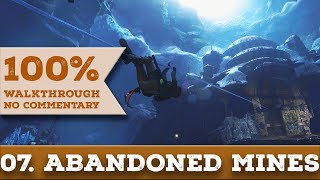 Rise of the Tomb Raider Walkthrough 1440p 100 Completion Survivor 07 ABANDONED MINES [upl. by Aelyak]