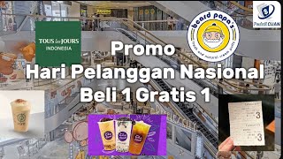 BUY 1 GET 1  NONTON BIOSKOP BELI 1 GRATIS 1 BEARD PAPA CHATIME FORE  JANGAN SAMPAI KETINGGALAN [upl. by Ahsataj569]