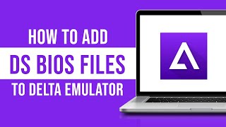 How To Add DS BIOS Files to Delta Emulator Missing Required DS Files [upl. by Eenobe514]