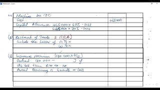 Tax37613701  Allowable Deductions  Tax liability calculation using an example  Part 3 [upl. by Valentine4]