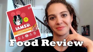 Iams Adult Lamb and Rice Dog food review [upl. by Reggi]