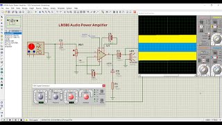 How to Design LM386 Audio Power Amplifier proteus amplifier [upl. by Llevram]