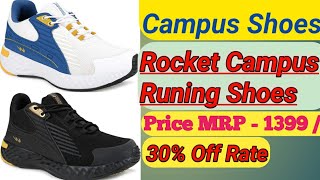 Campus shoes unboxing review  campus rocket runing shoes  campus shoes review by rajendra kumar [upl. by Arahsak]