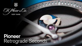 Pioneer Retrograde Seconds  H Moser amp Cie [upl. by Akamahs511]