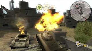 Panzer Elite Action Dunes of War  M4A2 Sherman Mission 2 American Compaign [upl. by Eilema]