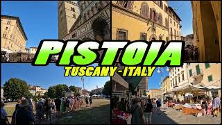 PISTOIA Walking Tour  Tuscany Italy 4k [upl. by Borras]