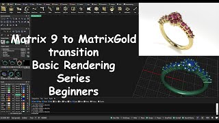 MatrixGold Rendering Introduction Beginner [upl. by Lilac705]