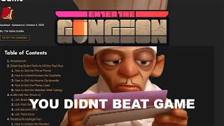 Actually beating Enter The Gungeon [upl. by Eemiaj439]