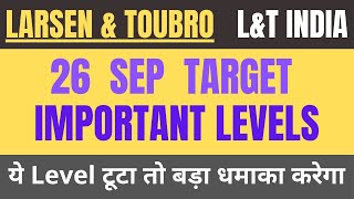 Larsen and Toubro stock analysis  Larsen and Toubro share latest news  Larsen and Toubro share lt [upl. by Onairotciv]