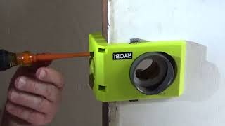 How to Make a Door Knob Hole Bigger [upl. by Iran]