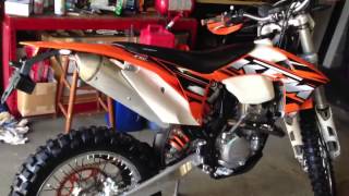 2013 KTM 350 excf review [upl. by Essie]