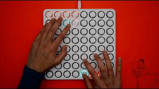 Turn any song into a finger drumming routine on a Midi Fighter 64 [upl. by Ladonna]