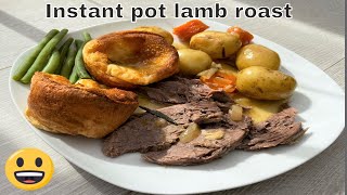 Instant pot lamb roast [upl. by Ayiram]