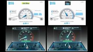 ADSL 10Mb vs FIBRA ÓPTICA 300Mb  Test Velocidad ⏱ Navegar por la red 🚀 Streaming HD 🍿 Subir vídeo 🎥 [upl. by Yelsnya]