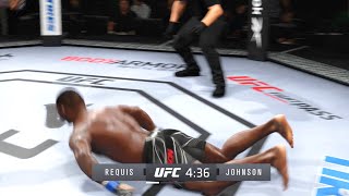 REQUIS CAUSES HIS OPPONENT TO FACEPLANT THROUGH THE CANVAS [upl. by Yzmar]