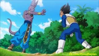 Vegeta VS Beerus Bruce Faulconer ENG DUB 720p HD [upl. by Torruella389]