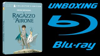 UNBOXING Il Ragazzo e lAirone 4K BluRay Steelbook [upl. by Shelbi412]