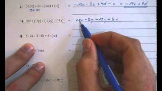 Mathe1  8a  Zusatzblatt quotTermumformungenquot [upl. by Atiran146]