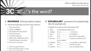 American English File 2  Unit 3c Workbook [upl. by Rosalee]