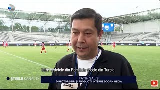 Stirile Kanal D  Meciul prieteniei dintre Romania si Turcia  Editie de seara [upl. by Ttayw]