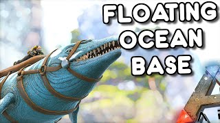 BUILDING A BASE THAT FLOATS ON THE OCEAN  ARK GENESIS EP14 [upl. by Yelhak]