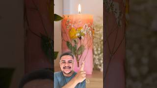 Como fazer vela aromatizada caseira shorts dicasdiy facavocemesmo velas [upl. by Johan]