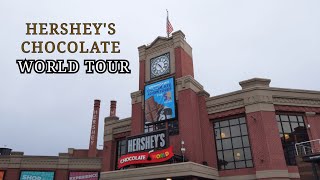 Hersheys Chocolate world  Chocolate Factory tour  PA [upl. by Essirahc]