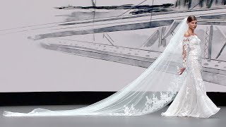 House of Saint Patrick  Barcelona Bridal Fashion Week 2021  Full Show [upl. by Atteuqnas]