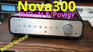 Peachtree Nova300 Stereo Integrated Amplifier Bench Testing  Power amp THDN [upl. by Grimbal]