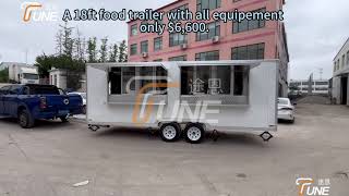 Food trailer OEM source factory support customization [upl. by Fabe354]