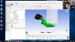 ANSYS WORKBENCHMESHING 001 [upl. by Arahset]