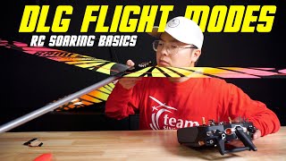 RC Glider Basics  DLG Flight Modes [upl. by Sanbo]