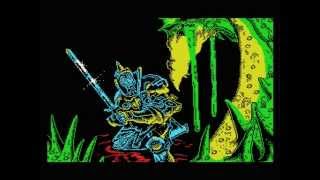 Camelot Warrior  MSX version walkthrough [upl. by Anoif949]