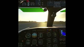 Landing LeeOnSolent microsoftflightsimulator aviation solent islander a2a britain shorts [upl. by Ardussi624]