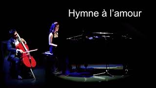 Hymne a lamour  Cello Piano Duo  Cellokeys [upl. by Oigimer392]