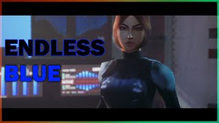 Endless Blue  I Need The Full Game Of This  Halloween 2024 [upl. by Nedle]